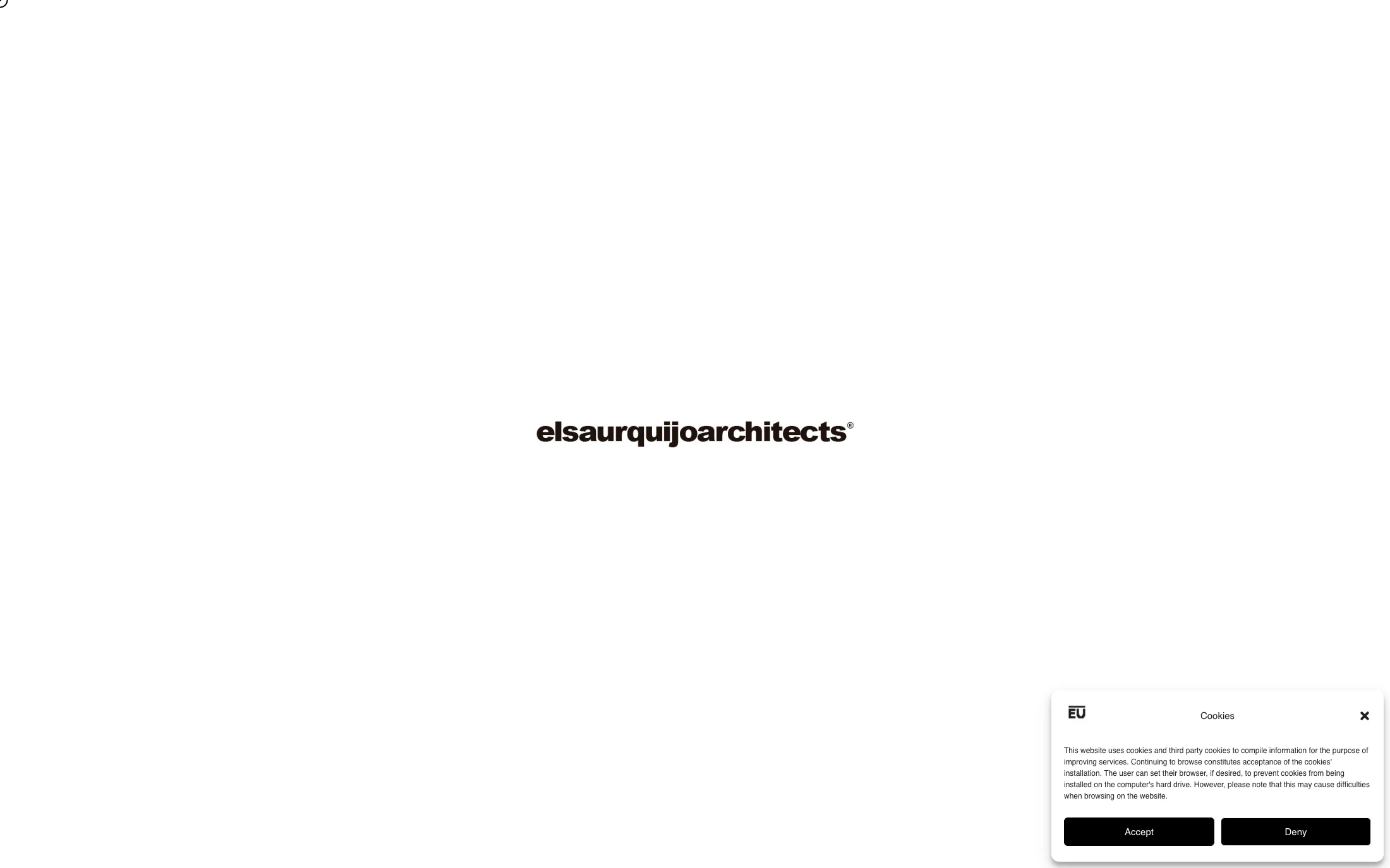Elsa Urquijo Architects homepage screenshot — WordPress + Elementor project by Adnan Khan