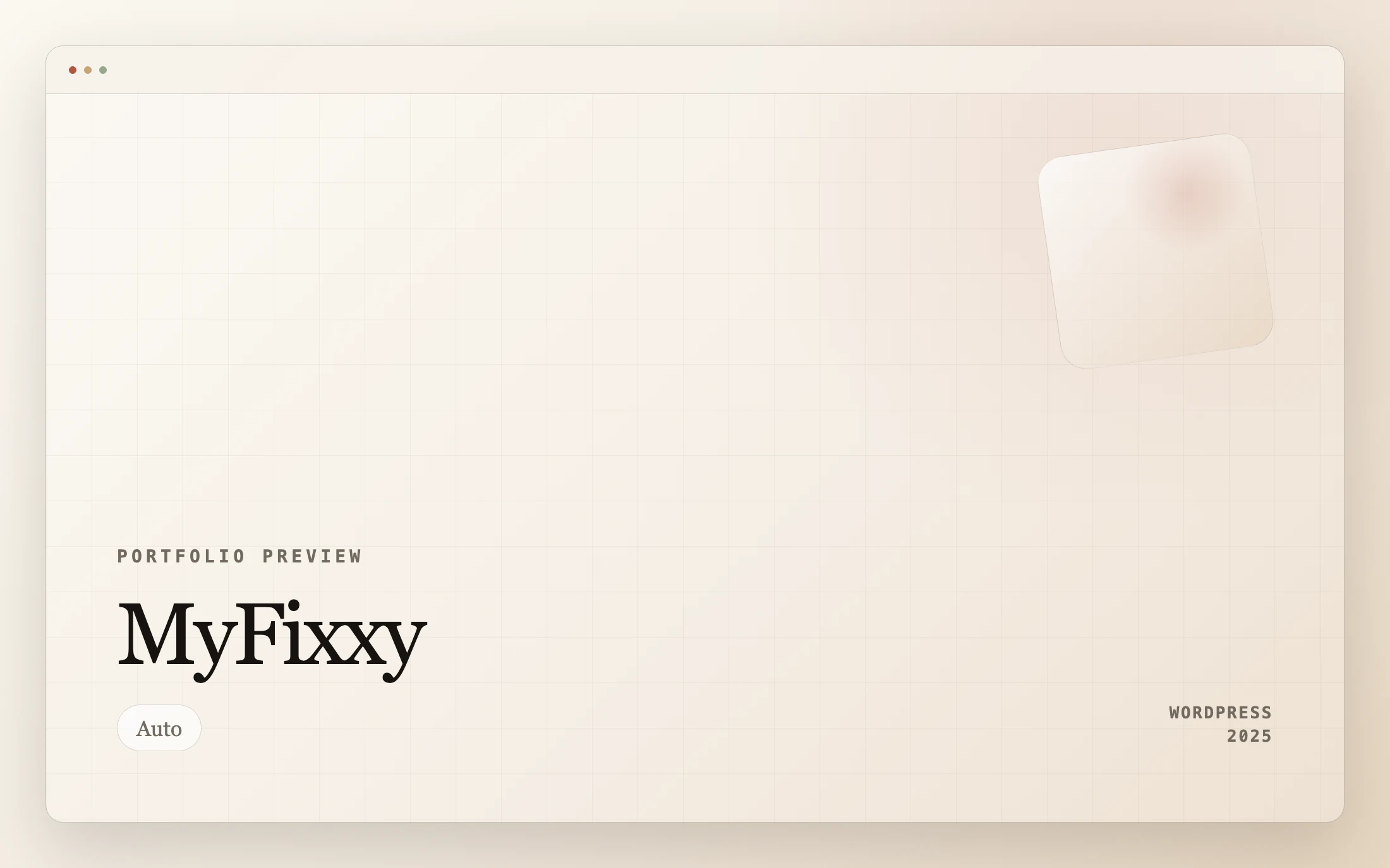 MyFixxy homepage screenshot — WordPress project by Adnan Khan