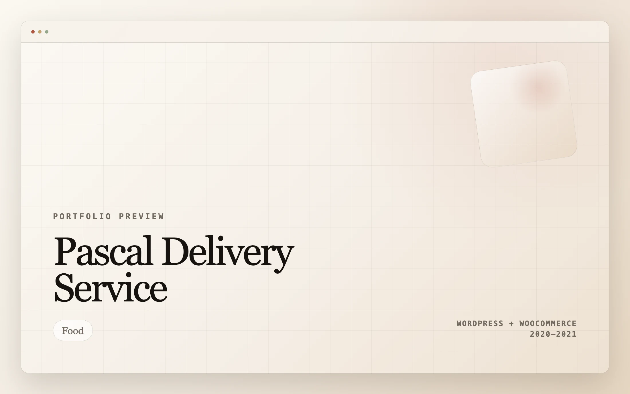 Pascal Delivery Service archived WordPress and WooCommerce website design by Adnan Khan