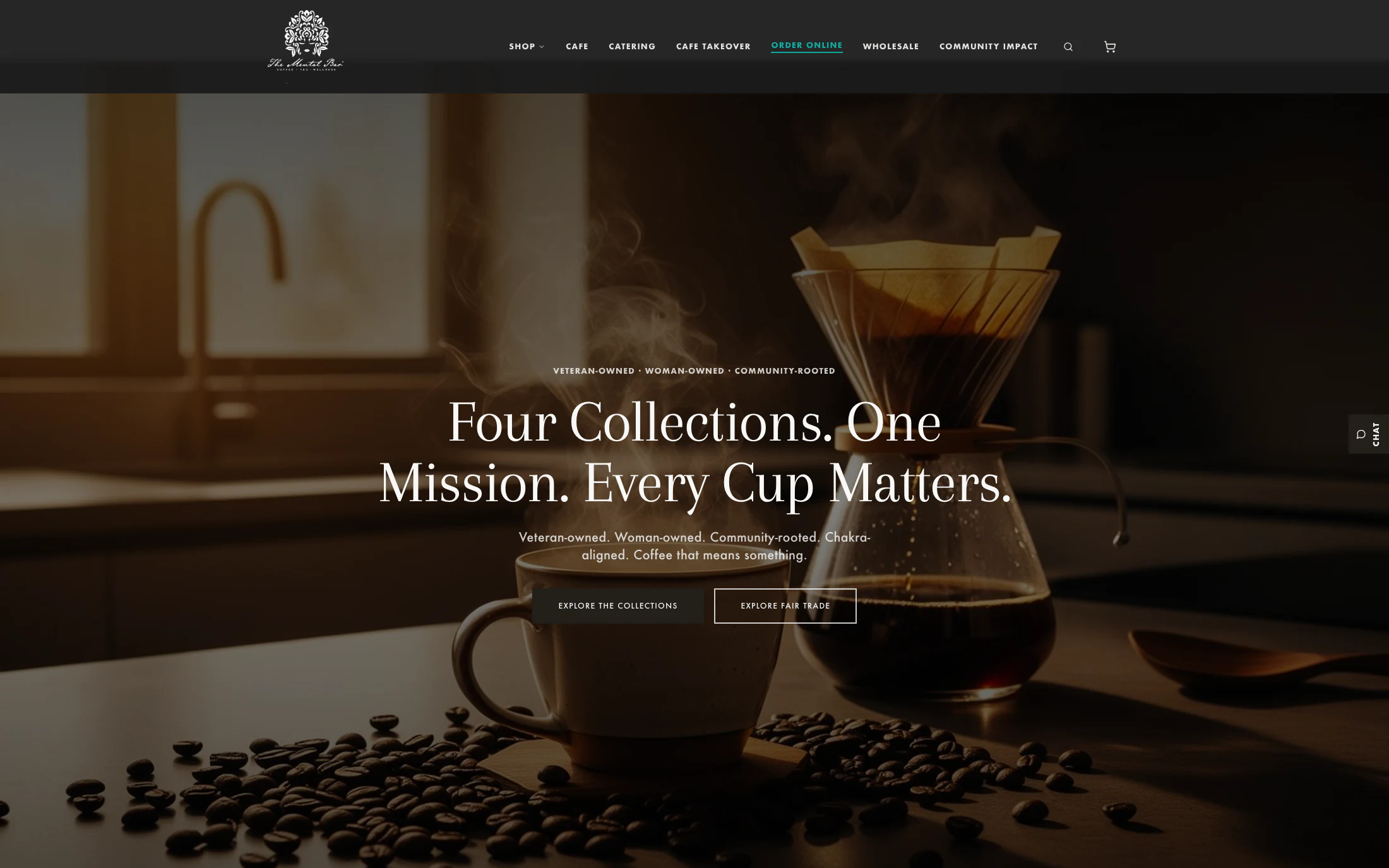 The Mental Bar homepage screenshot — Shopify project by Adnan Khan
