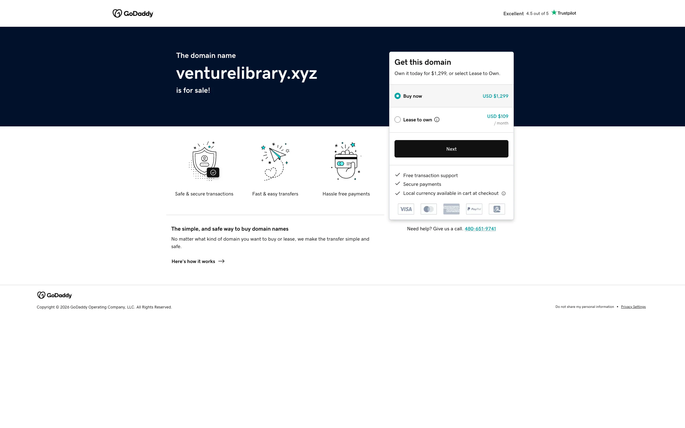 Venture Library homepage screenshot — WordPress project by Adnan Khan
